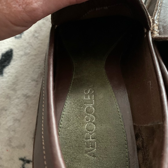 Aerosoles brown woman’s wedges size 8 - Picture 10 of 10